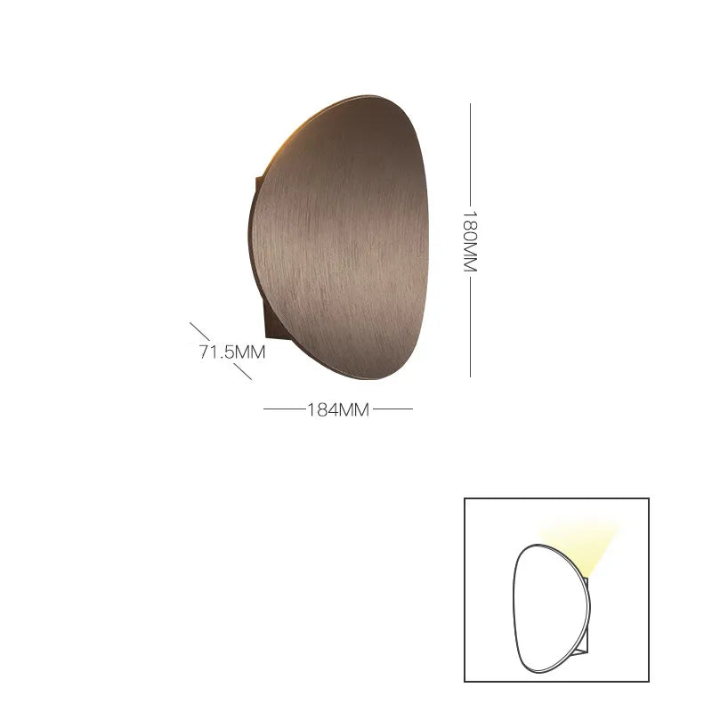 Round LED Wall Lamp