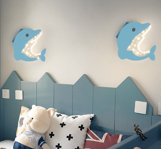 Kids' Room Cartoon Wall Lamp
