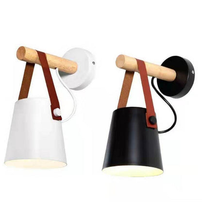 Macaron Wooden Wall Light