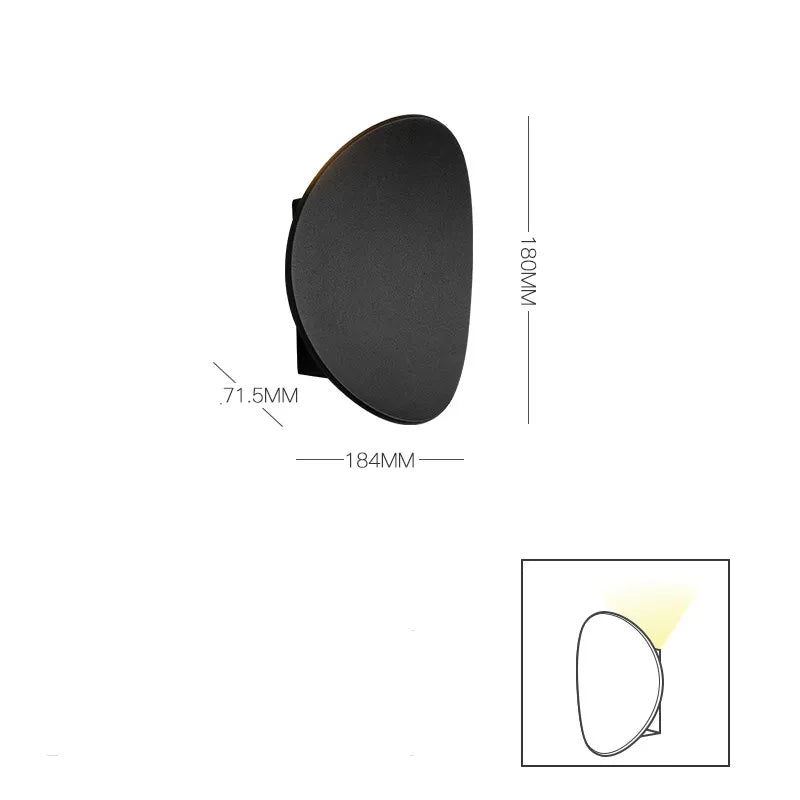 Round LED Wall Lamp