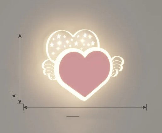 Kids' Room Cartoon Wall Lamp