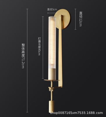 Postmodern Copper Wall Lamp