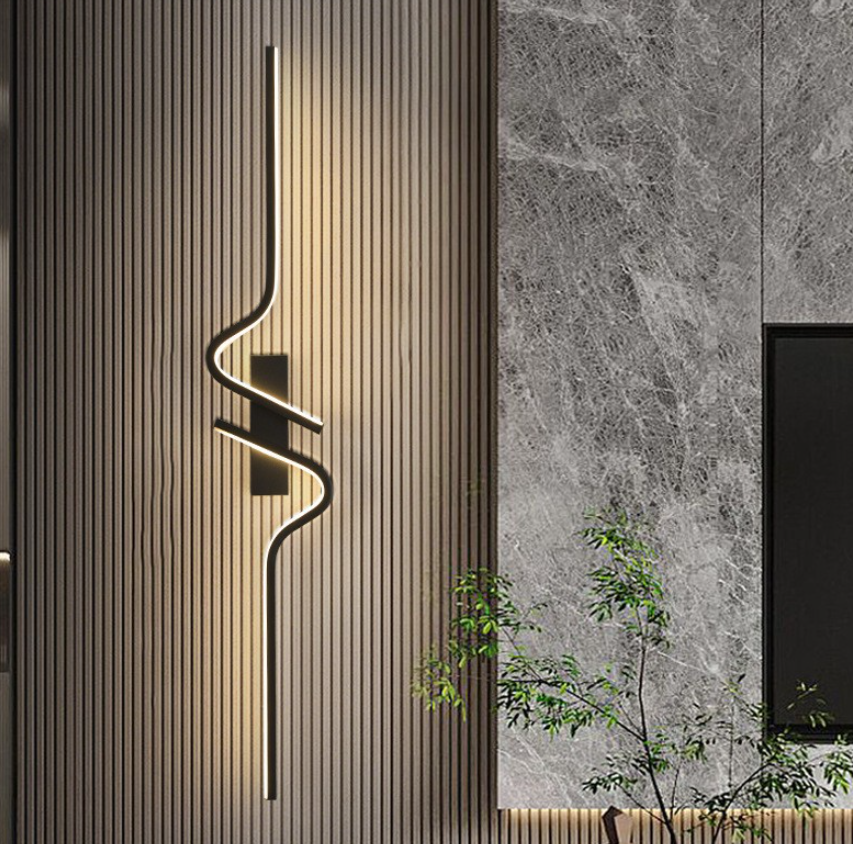 Minimalist Black Wall Lamp