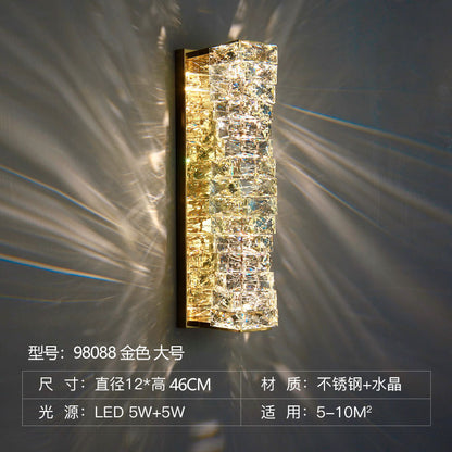 Postmodern Crystal Wall Lamp