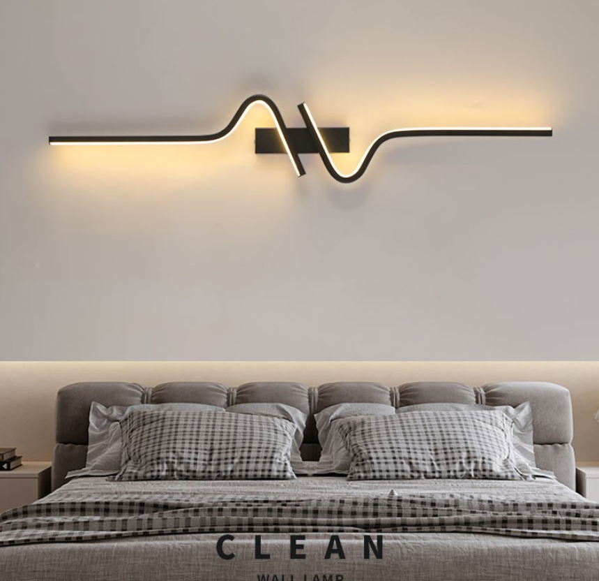 Minimalist Black Wall Lamp