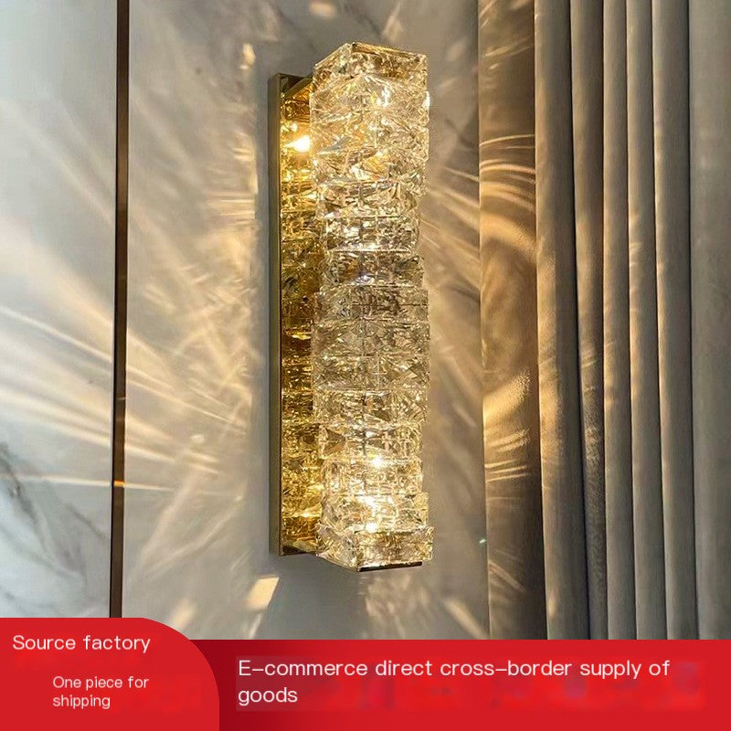 Postmodern Crystal Wall Lamp
