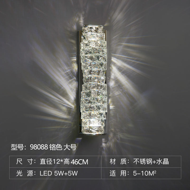 Postmodern Crystal Wall Lamp