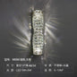 Postmodern Crystal Wall Lamp