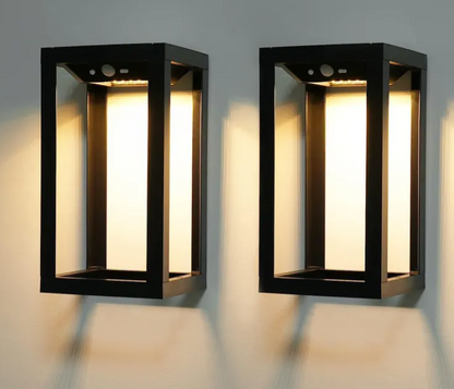 Two-Tone Outdoor Wall Lamp
