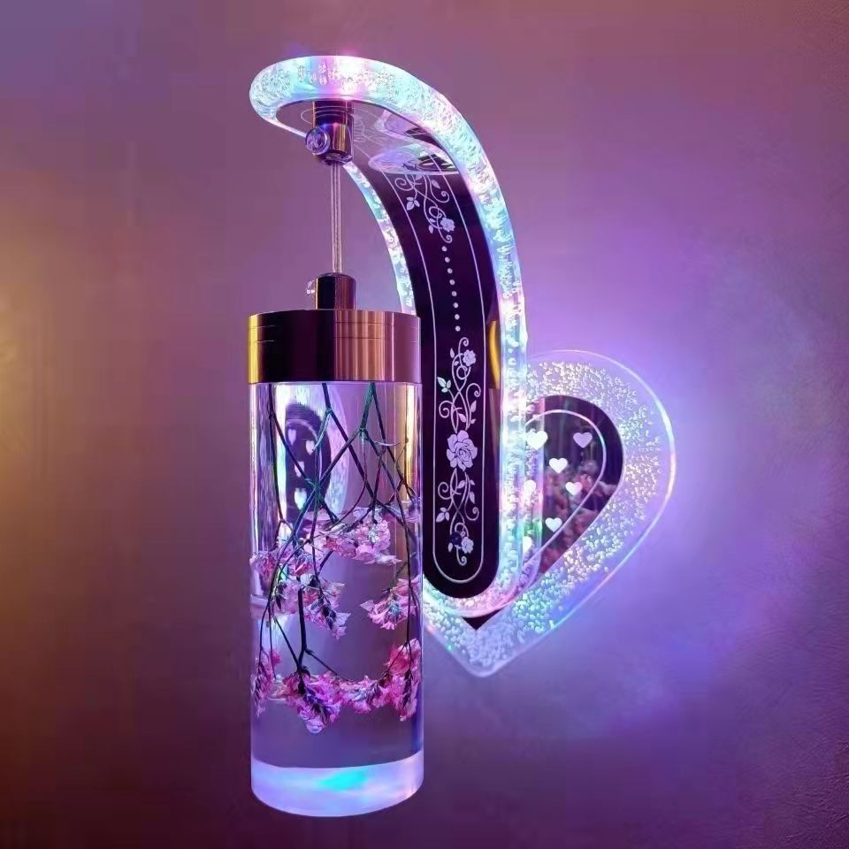 Acrylic Bedside LED Wall Lamp