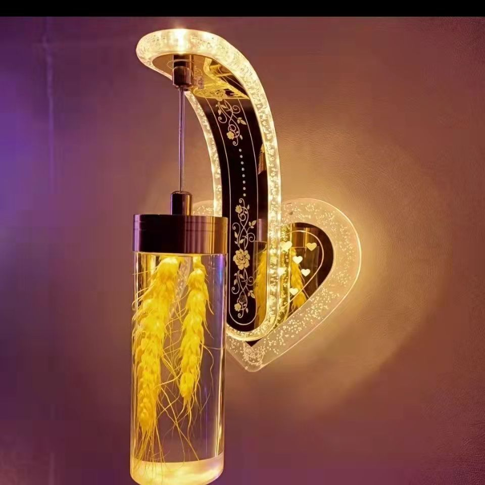 Acrylic Bedside LED Wall Lamp