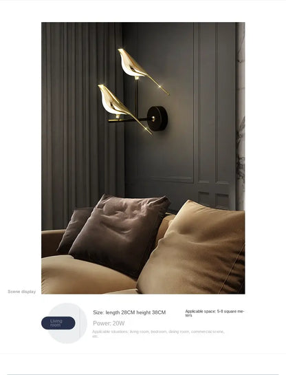 Magpie LED Wall Lamp