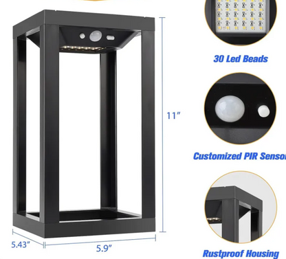 Two-Tone Outdoor Wall Lamp