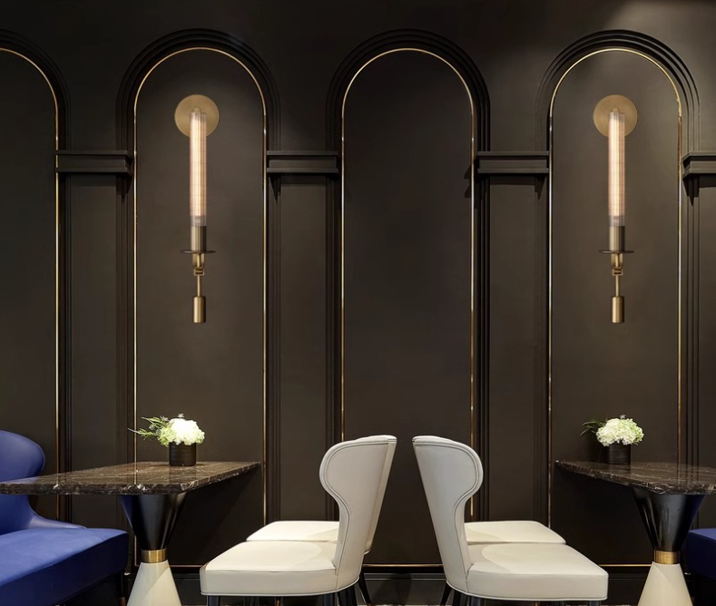 Postmodern Copper Wall Lamp