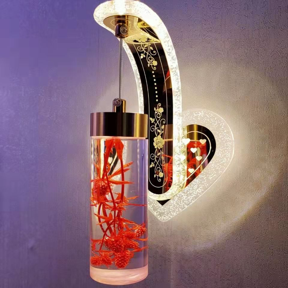 Acrylic Bedside LED Wall Lamp