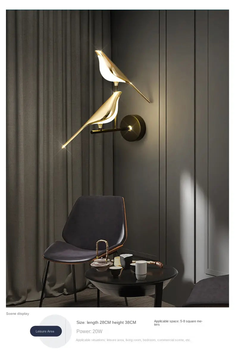 Magpie LED Wall Lamp