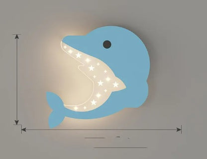 Kids' Room Cartoon Wall Lamp