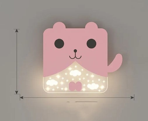 Kids' Room Cartoon Wall Lamp