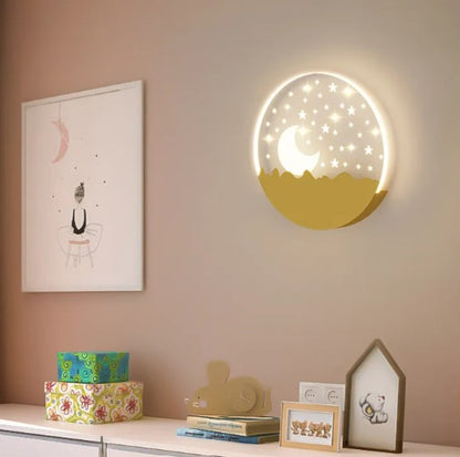 Kids' Room Cartoon Wall Lamp