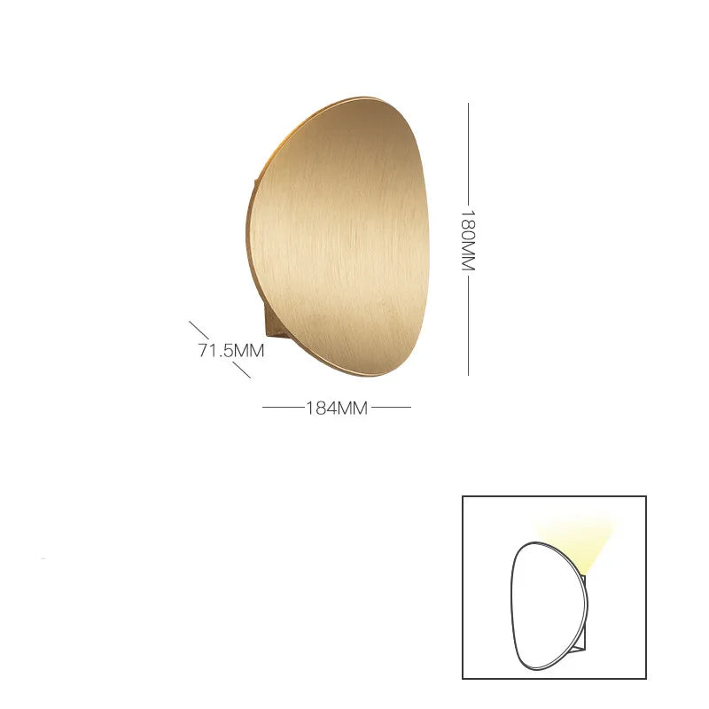 Round LED Wall Lamp