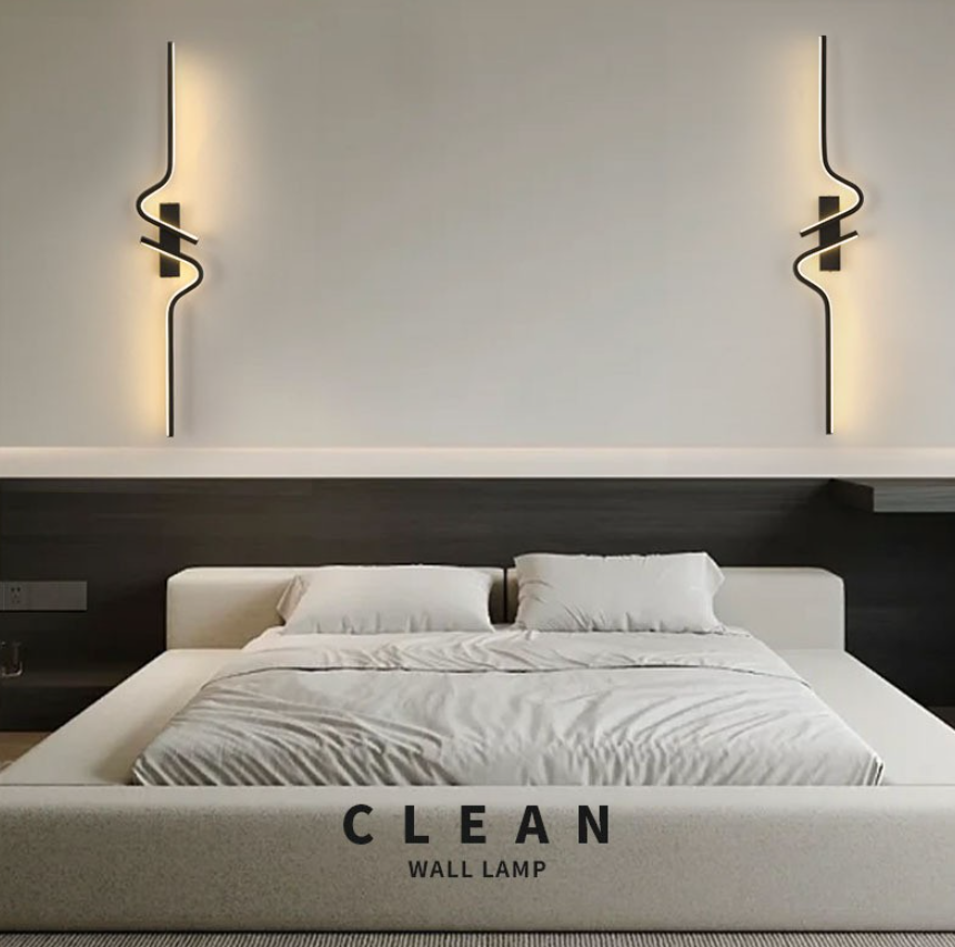Minimalist Black Wall Lamp